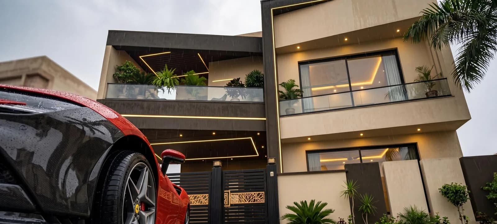 Rehbar 40x60 Contemporary Villa