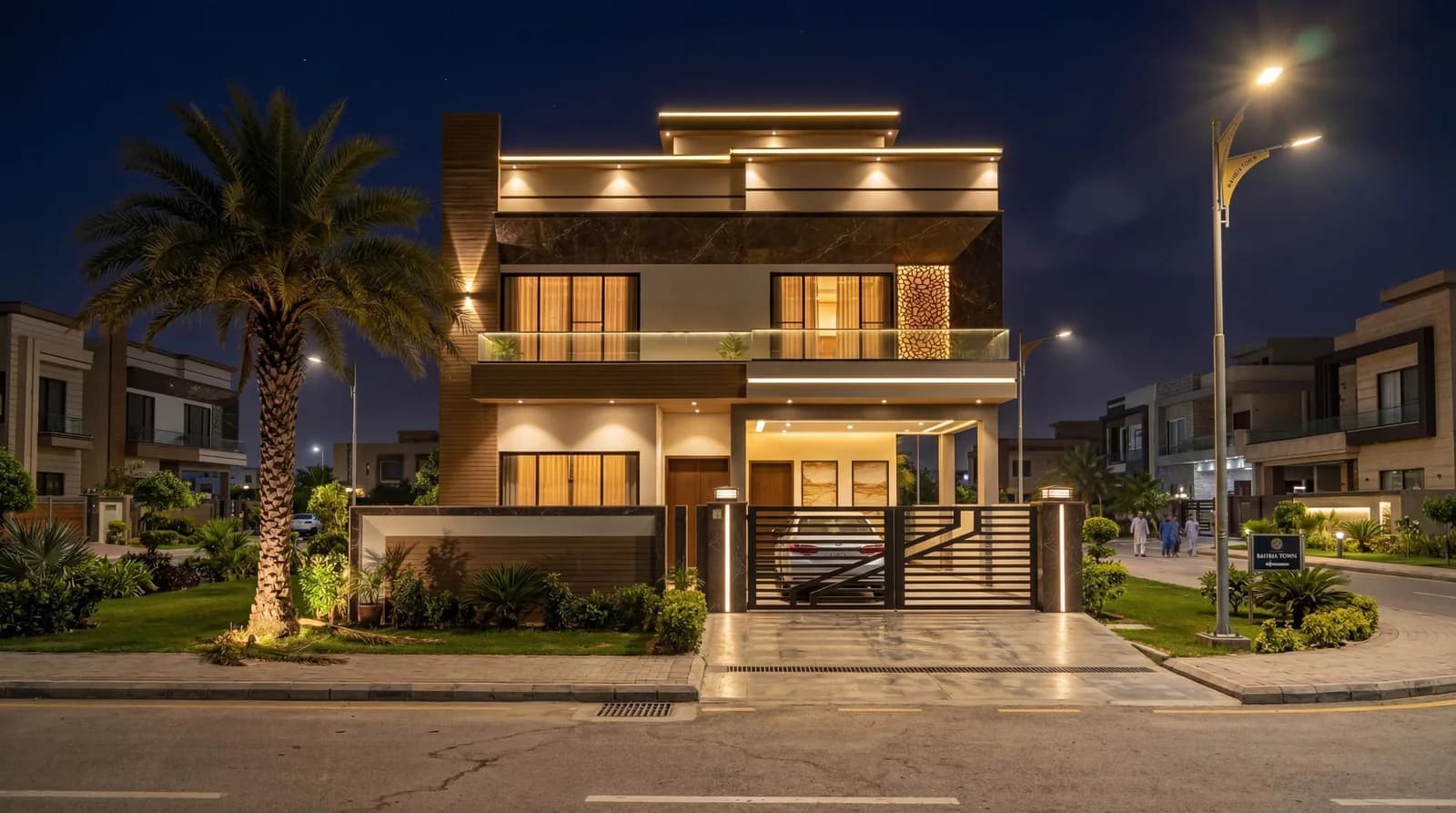 Taj Residencia Contemporary Corner Villa